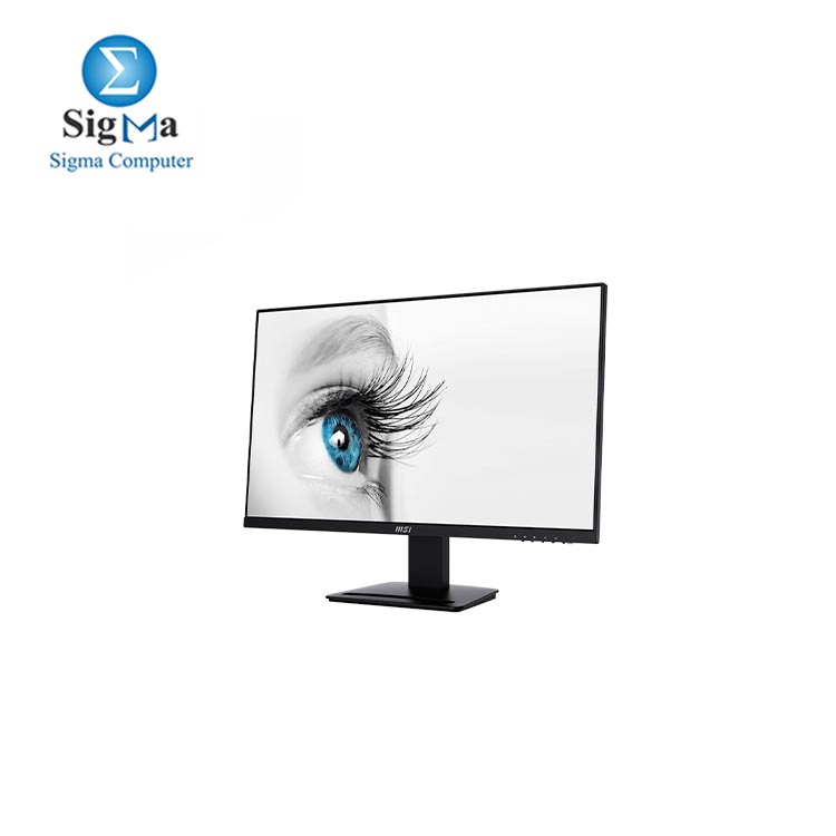 MSI  27 Inch Pro MP273A  FHD 1920 x 1080 IPS  100Hz 1MS Built-in Speaker  TUV Certified Eyesight Protection