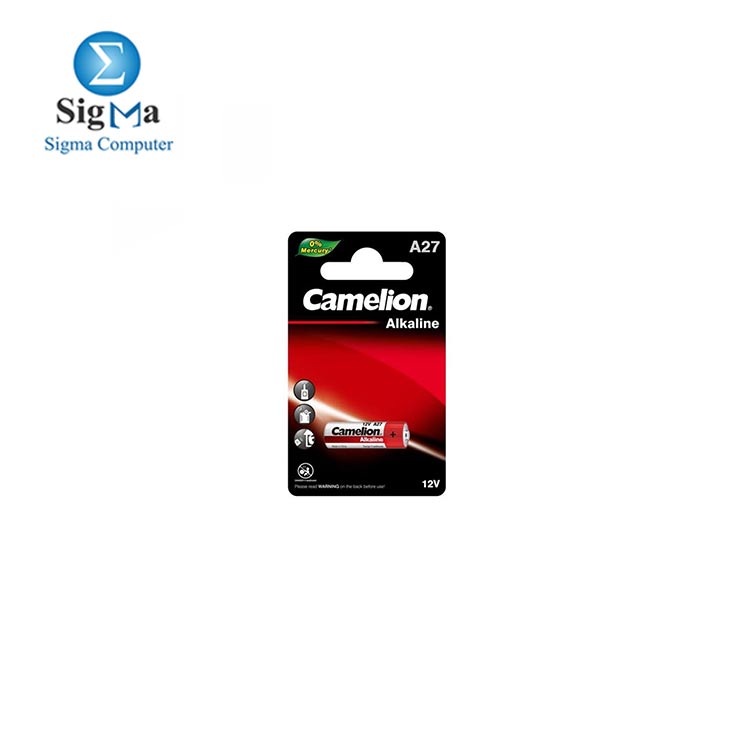 Camelion Battery 16mAh A27-BP1-1PC-CARD Plus Alkaline