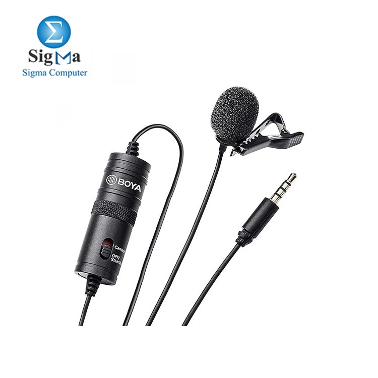 BOYA MIC Omnidirectional Lavalier Microphone - BY-M1