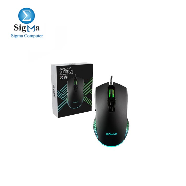 GALAX Gaming Mouse 7200DPI  RGB  SLD-03 