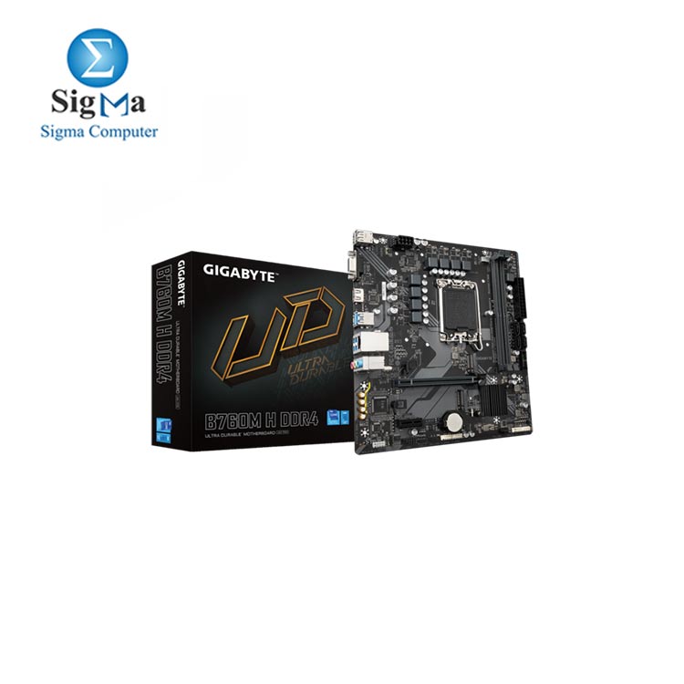 GIGABYTE Motherboard INTEL-B760M H DDR4