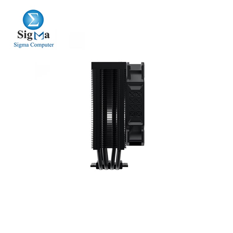 Xigmatek Air-Killer S  160W TDP  128x76x160mm  4 heat pipes  800-1800 RPM fan  82.2 CFM      25.3 dBA noise  X22C Rainbow LED