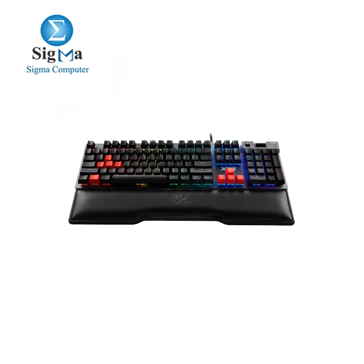 XPG SUMMONER RGB Backlit Mechanical Gaming Keyboard  Cherry MX silver 