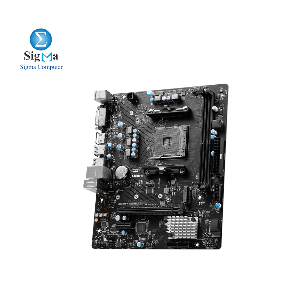 MSI-AMD Motherboard B450M-A PRO-MAX II