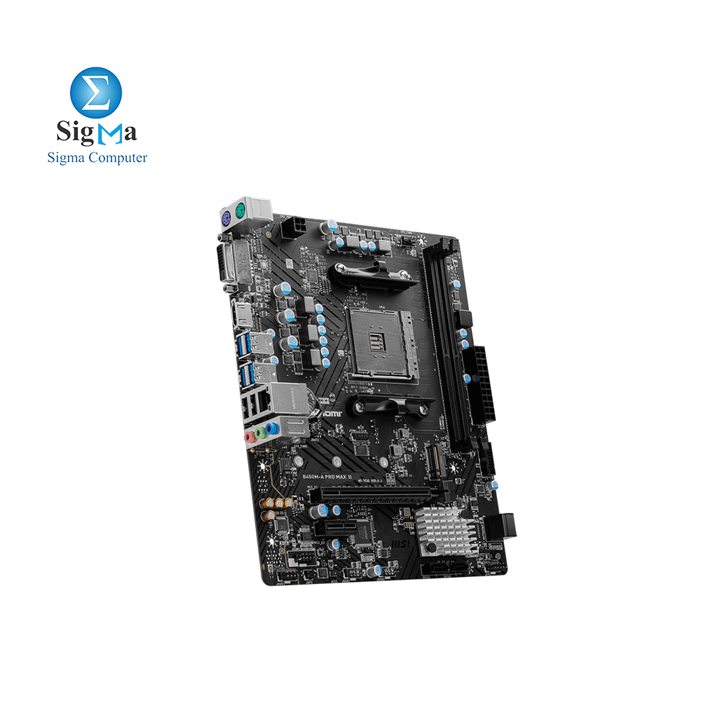 MSI-AMD Motherboard B450M-A PRO-MAX II