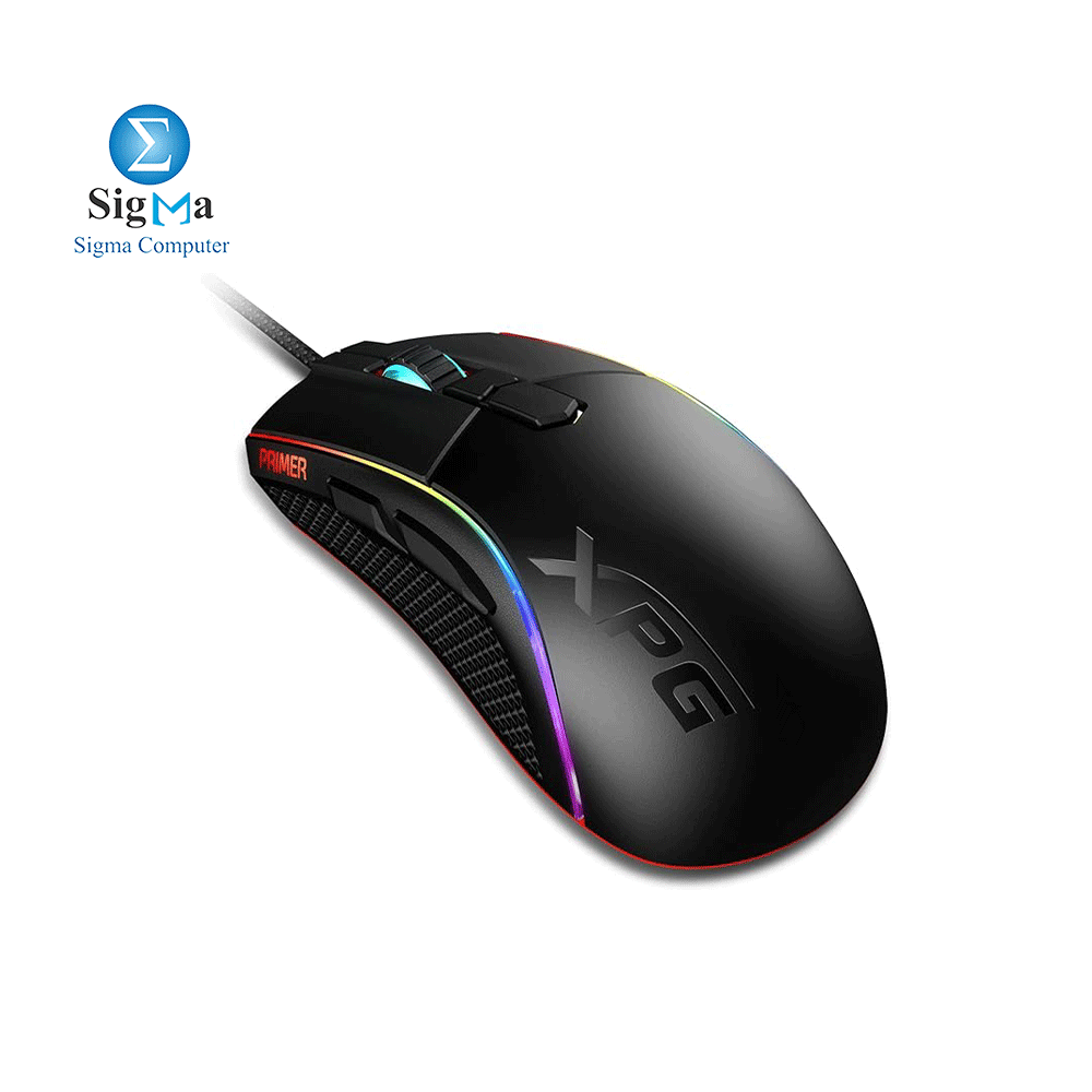 XPG MOUSE PRIMER-BKCWW RGB GAMING MOUSE