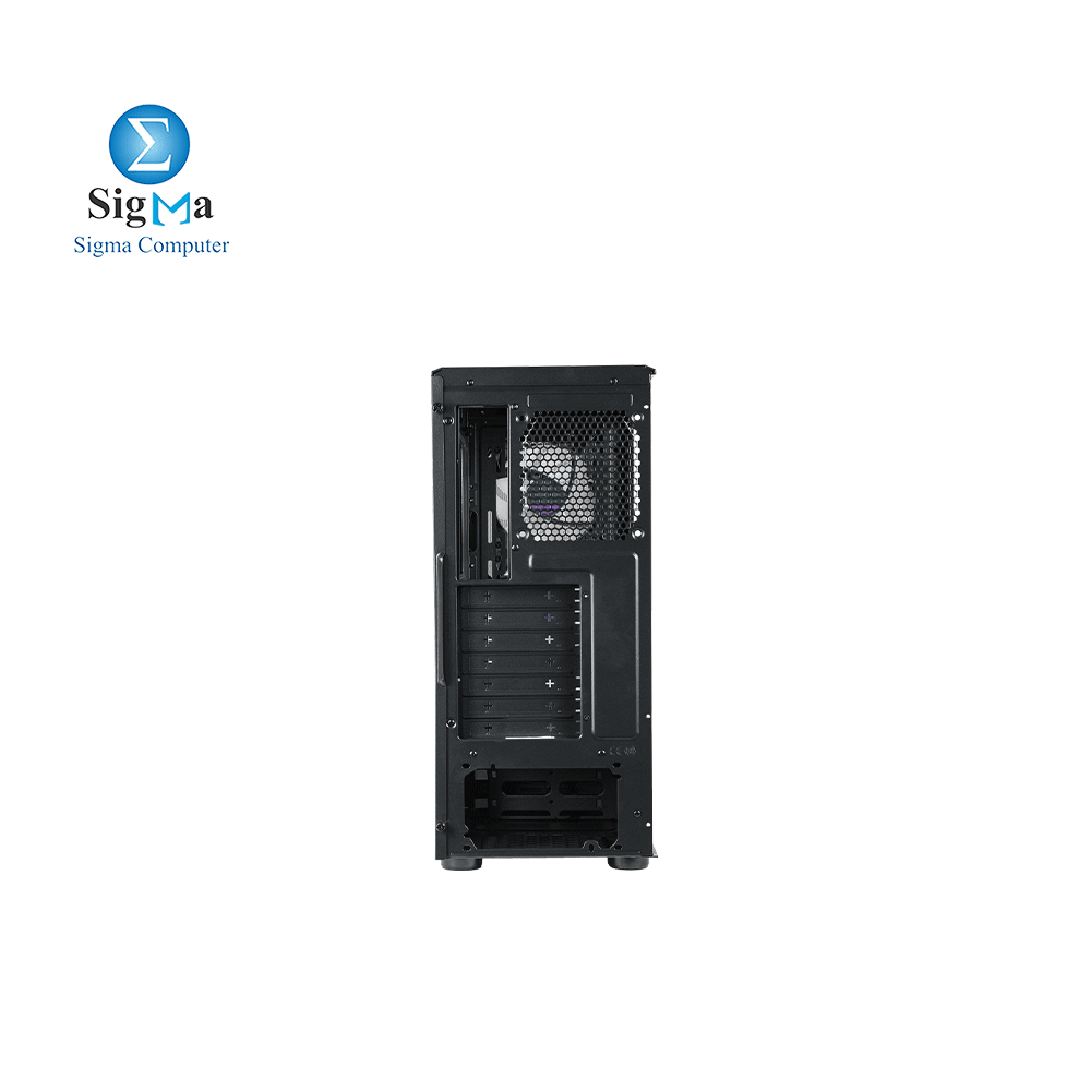 Cooler Master CMP 520 PC Case - Mid-Tower ATX Chassis with Mesh Geode Front Intake  3 x 120mm ARGB Fans  Tempered Glass Side Panel  Versatile Cooling   Component Support  Breathable PSU Shroud
