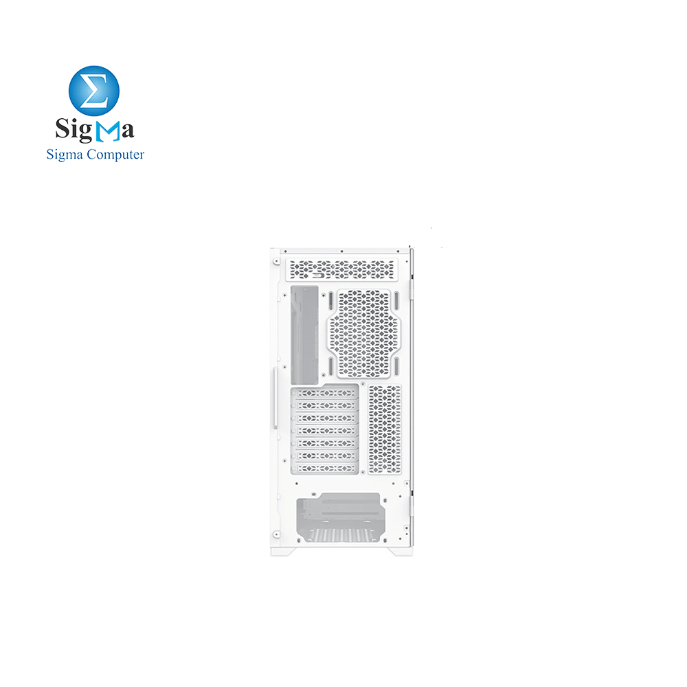 XIGMATEK CASE ZOSER ARCTIC 4 FANS ARGB EATX support 360mm radiator compatibility 185mm CPU cooler clearance 410mm GPU clearance USB-C