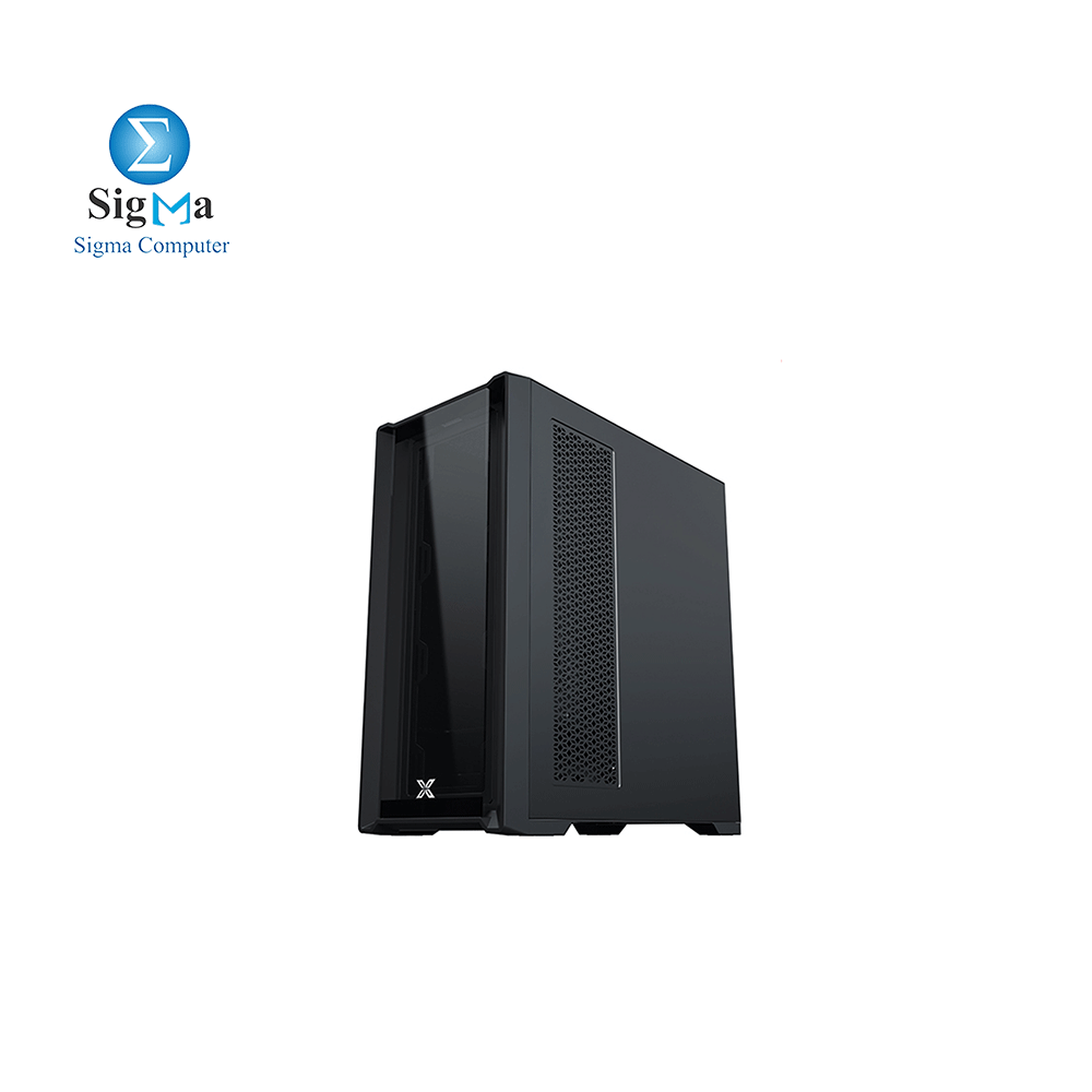 XIGMATEK CASE ZOSER 4 FANS ARGB  EATX support  360mm radiator compatibility  185mm CPU cooler clearance  410mm GPU clearance  USB-C