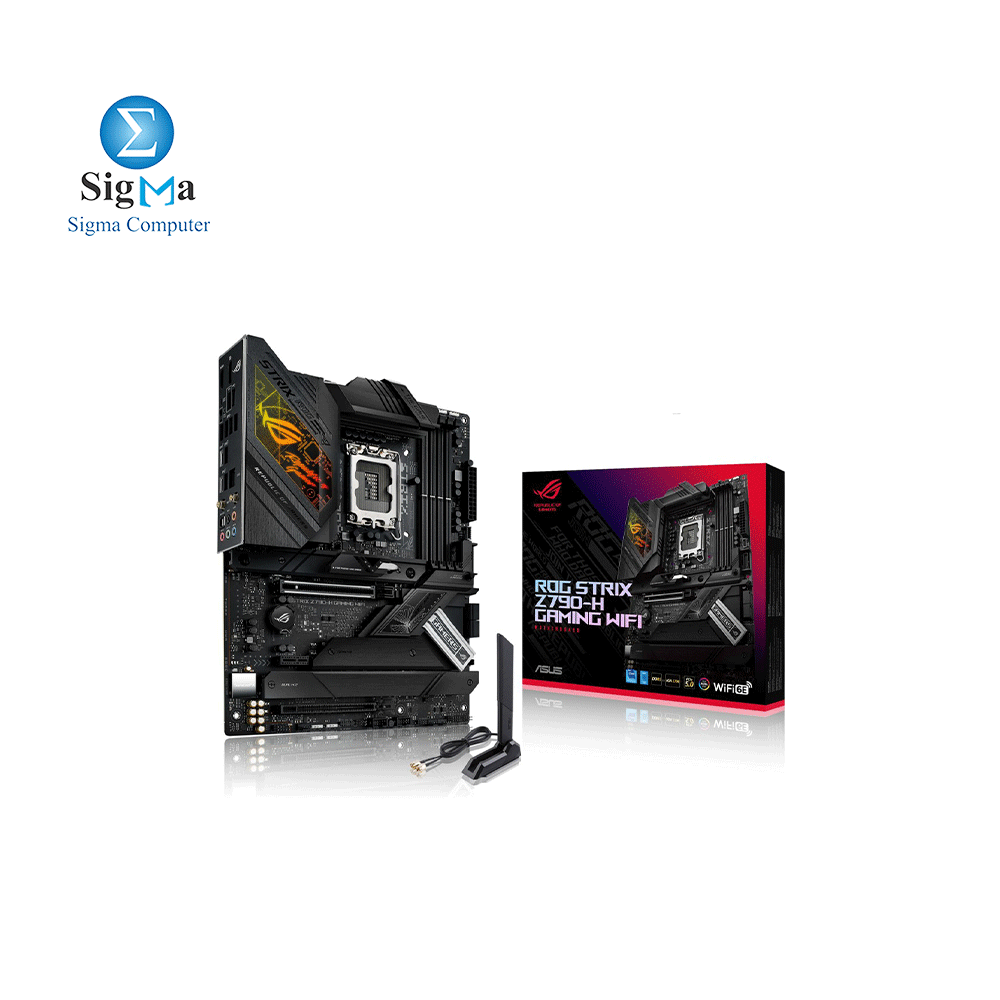 ASUS INTEL ROG STRIX Z790-H Gaming  WiFi 6E LGA 1700 motherboard DDR5 .