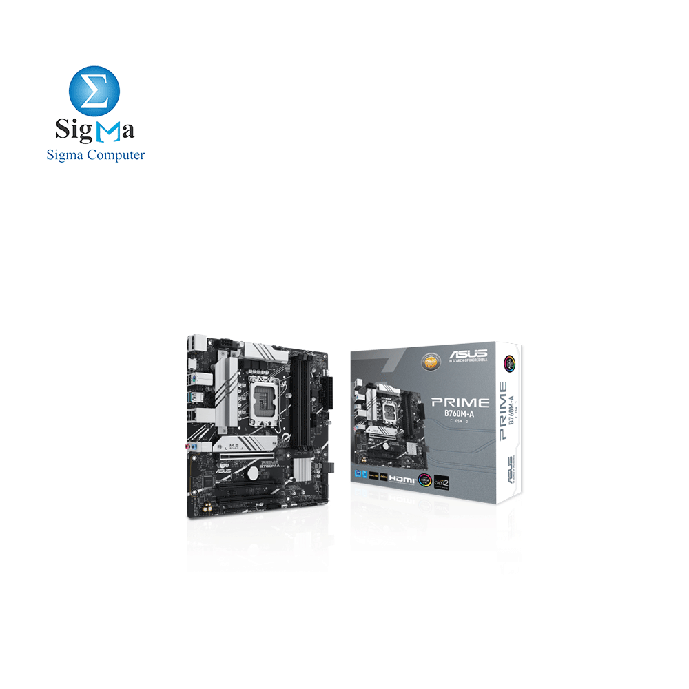 ASUS INTEL PRIME B760M-A-CSM LGA1700 Motherboard .