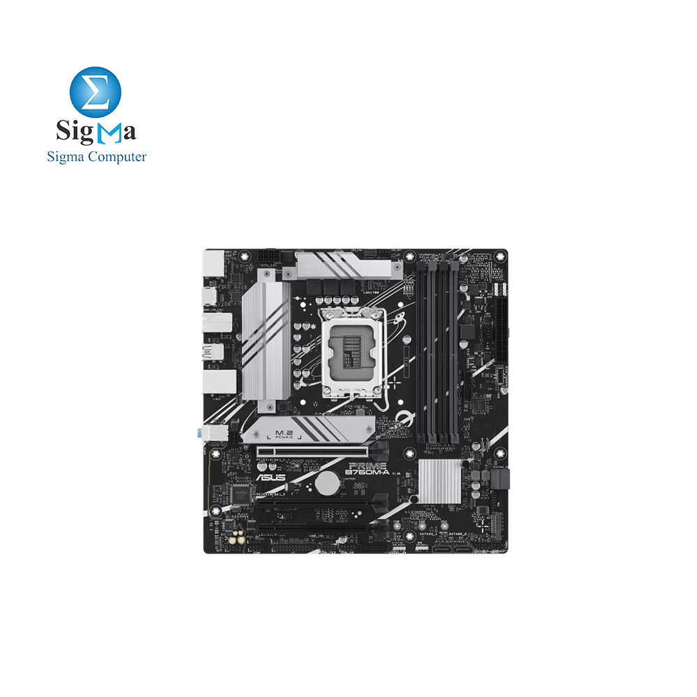 ASUS INTEL PRIME B760M-A-CSM LGA1700 Motherboard .