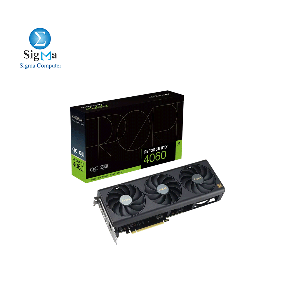 ASUS ProArt GeForce RTX™ 4060 OC edition 8GB GDDR6 .