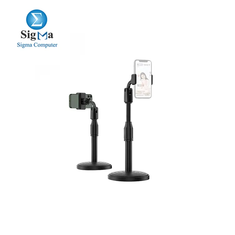 Adjustable Microphone Stand with Holder 360 Degree Rotating