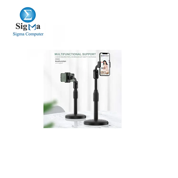 Adjustable Microphone Stand with Holder,360 Degree Rotating