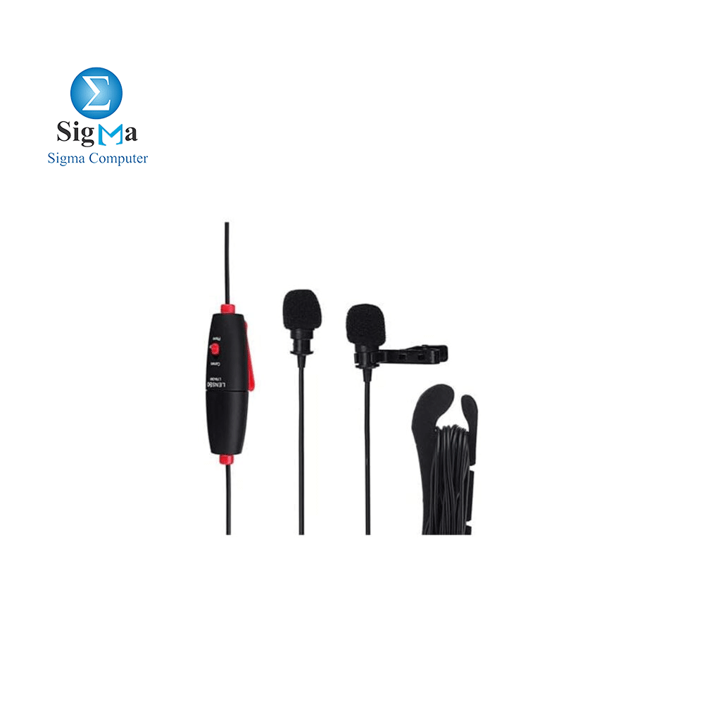 LENSGO LYM-DM1D Dual Mini Lavalier Microphone