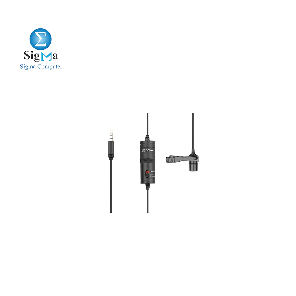 BOYA MIC Omnidirectional Lavalier Microphone - BY-M1