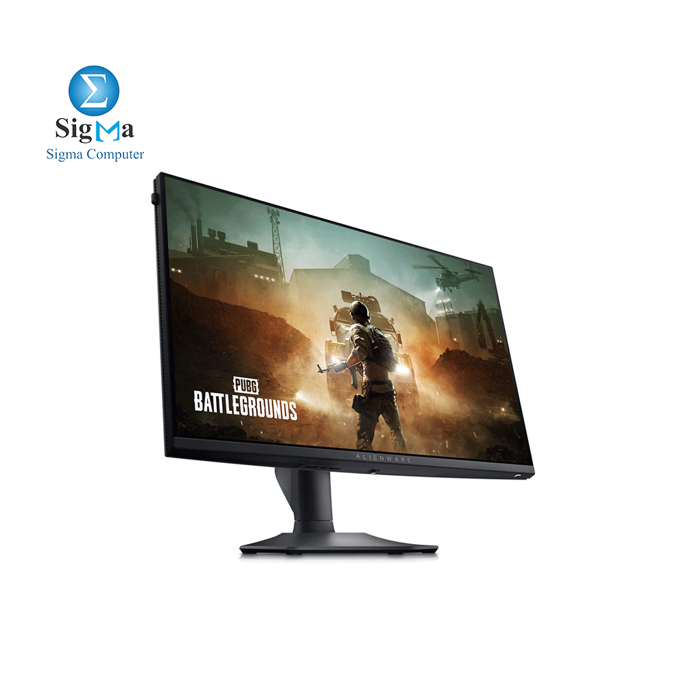 DELL-25  -Alienware AW2523HF Gaming Monitor - 24.5-inch  1920x1080  360Hz Display  AMD Free Sync  Height Tilt Swivel Pivot Adjustability  Dark Side of The Moon