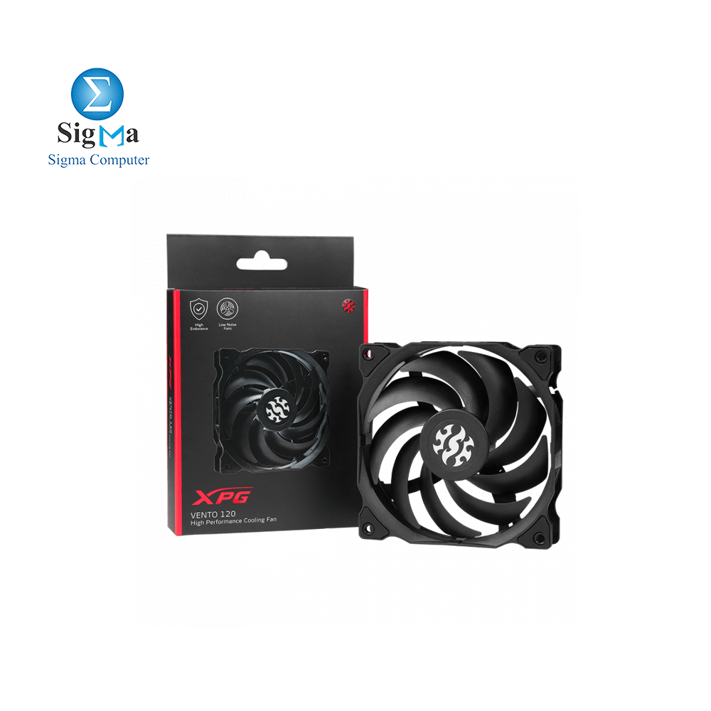 XPG VENTO 120-BKCWW HIGH PERFORMANCE COOLING FAN