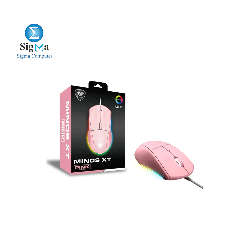 COUGAR MINOS XT gaming Mouse Pink (ADNS-3050)