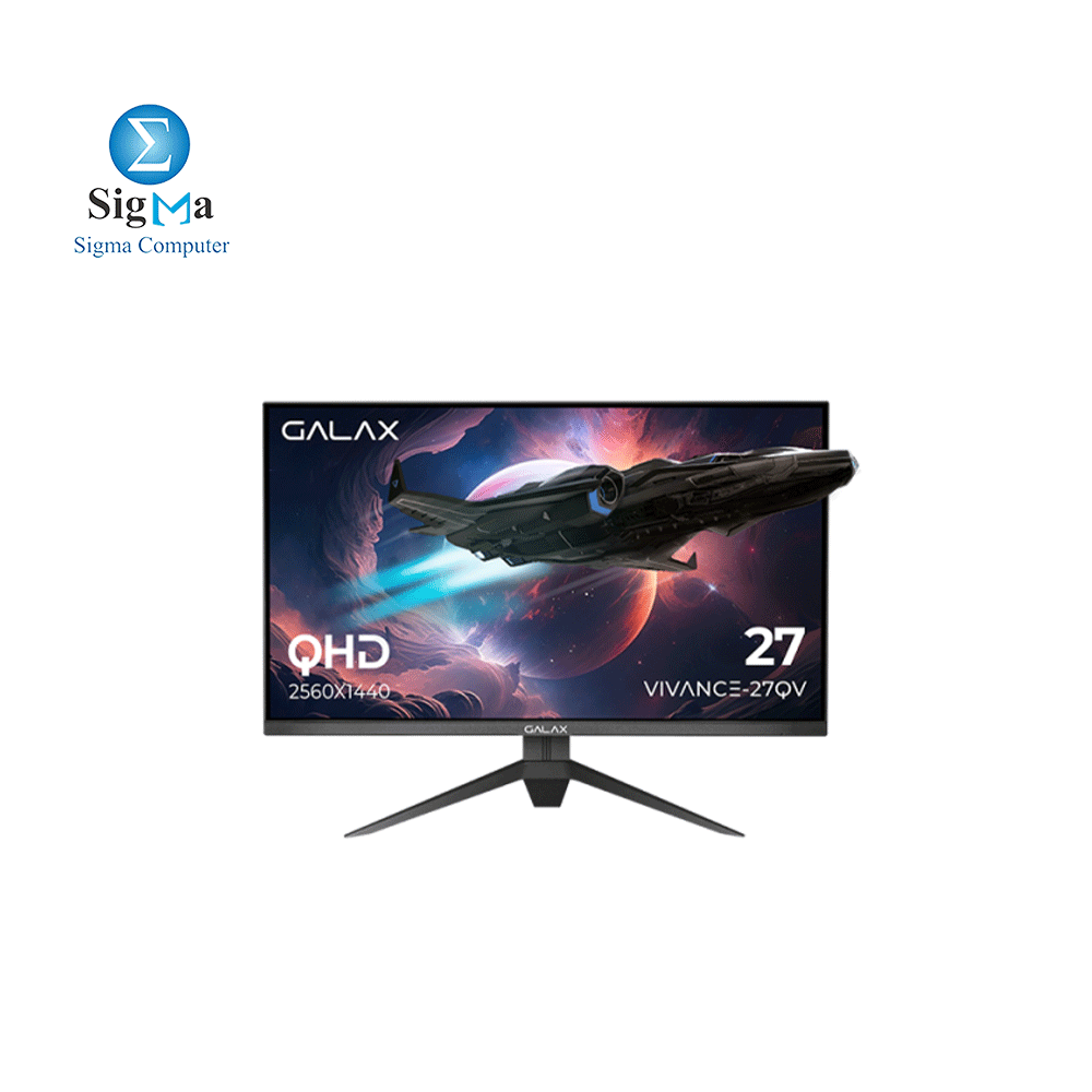 Monitor GALAX VIVANCE-27QV 27 inch 2560x1440 165Hz Fast VA 1ms MPRT 100 sRGB - Eye Care Technology - HDR 10