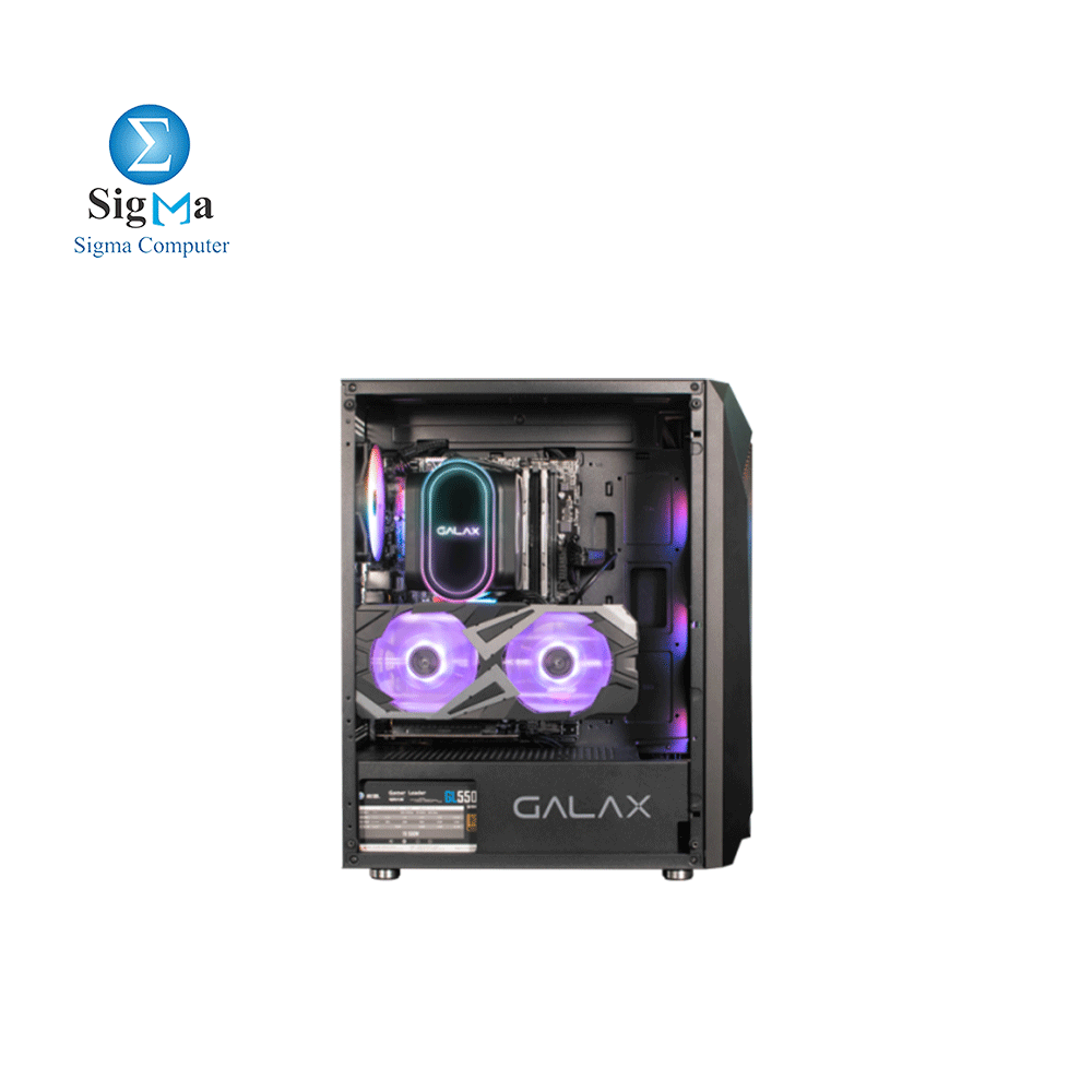 GALAX PC Case  REV-05   4FANS FIXED RGB  AIR UO TO 160MM  VGA UP TO 330MM  MESH