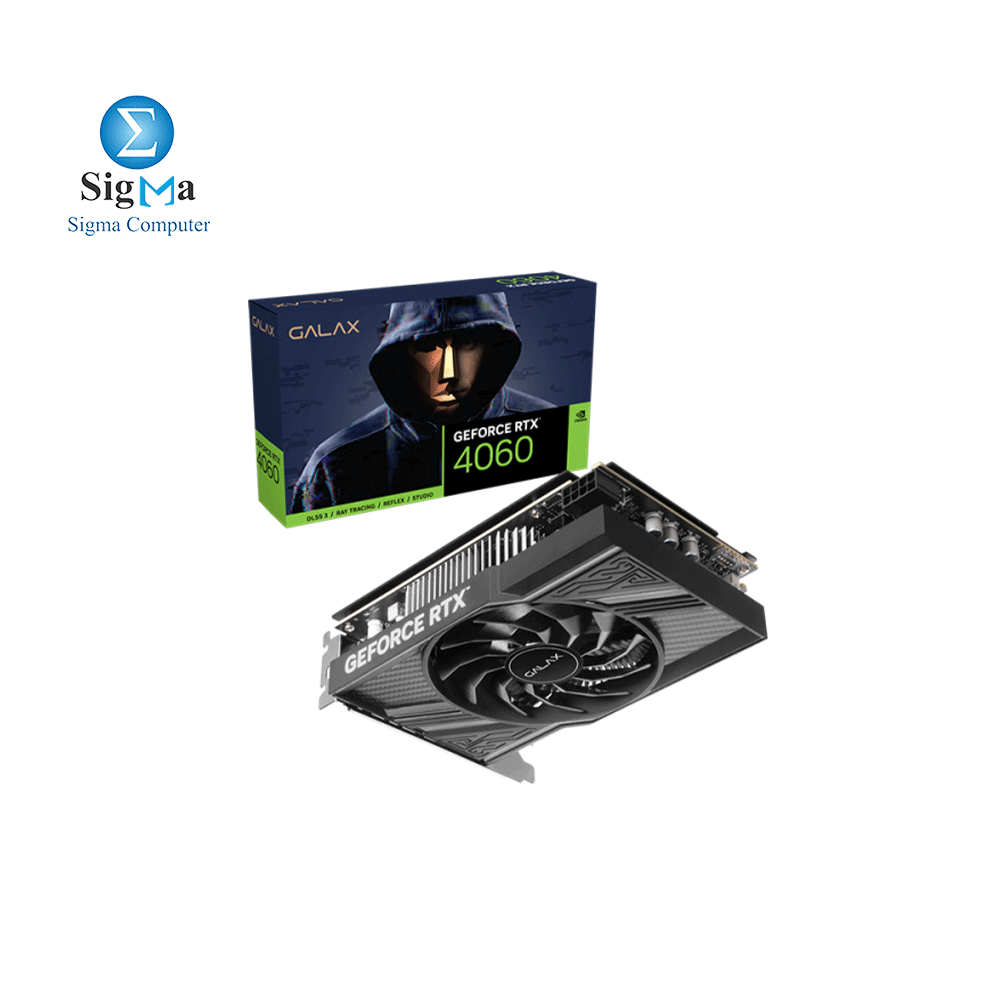 GALAX GeForce RTX    4060 1-Click OC 8GB GDDR6 128-bit DP 3 HDMI 2.1 DLSS 3