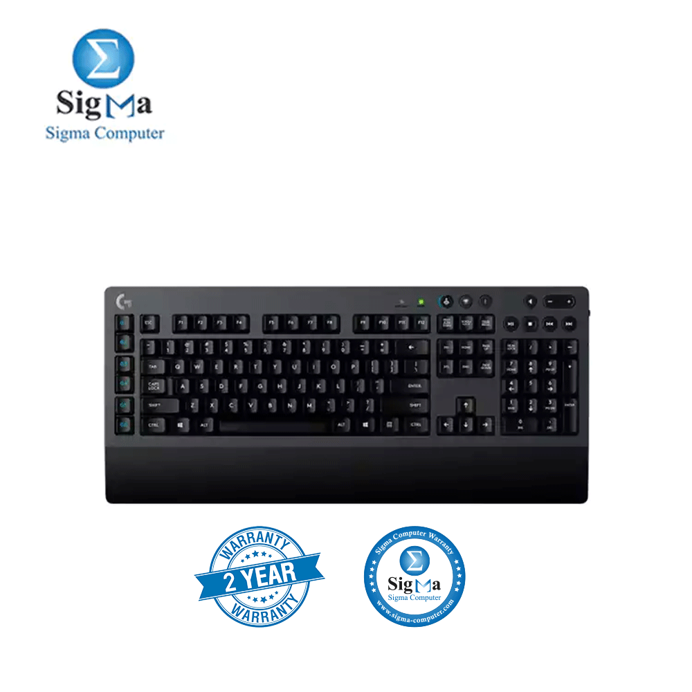 Logitech G613 Lightspeed Wireless Mechanical Gaming Keyboard, Multihost 2.4 GHz + Blutooth Connectivity 920-008393