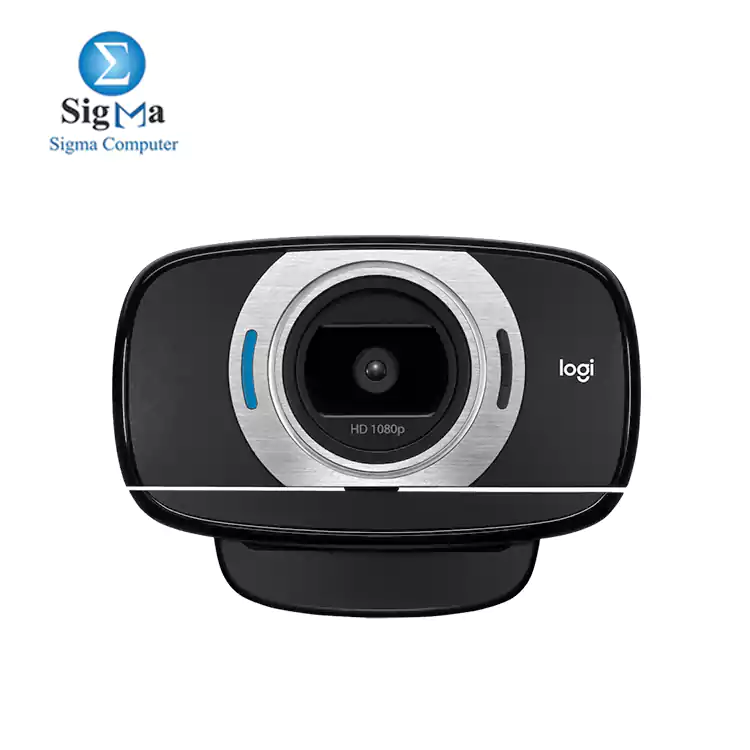 Logitech HD Laptop Webcam C615 with Fold-and-Go Design, 360-Degree Swivel, 1080p Camera - 960-001056