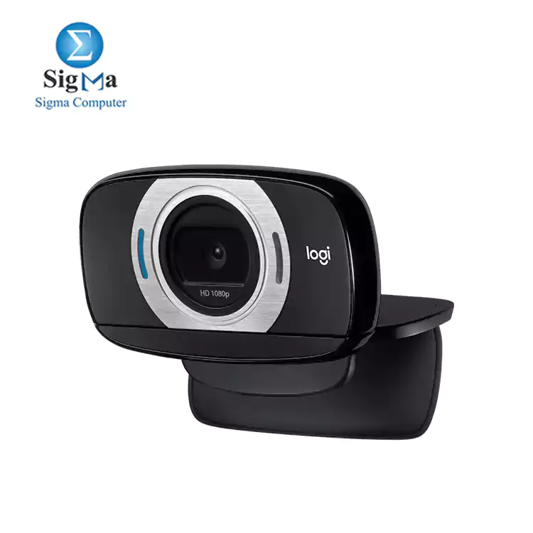Logitech HD Laptop Webcam C615 with Fold-and-Go Design, 360-Degree Swivel, 1080p Camera - 960-001056