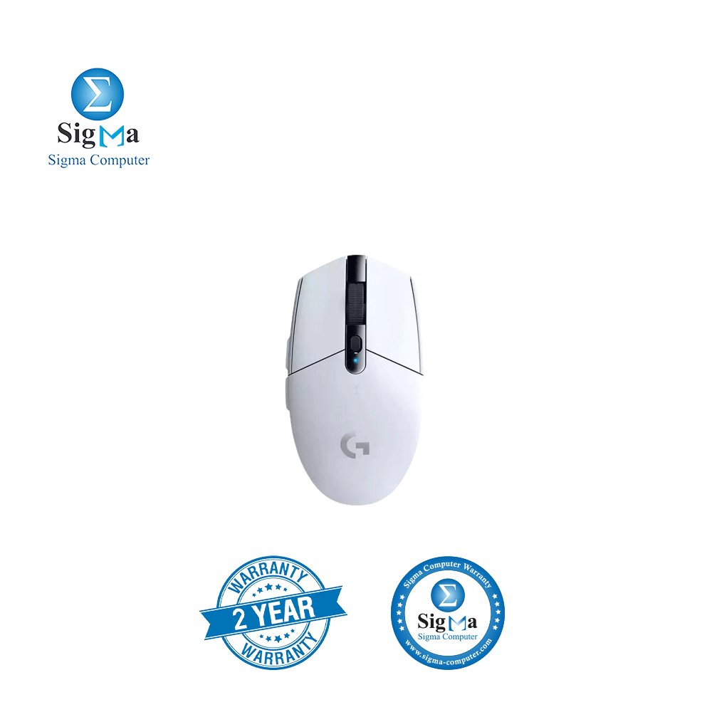 Logitech G305 Lightspeed Wireless Gaming Mouse- WHITE