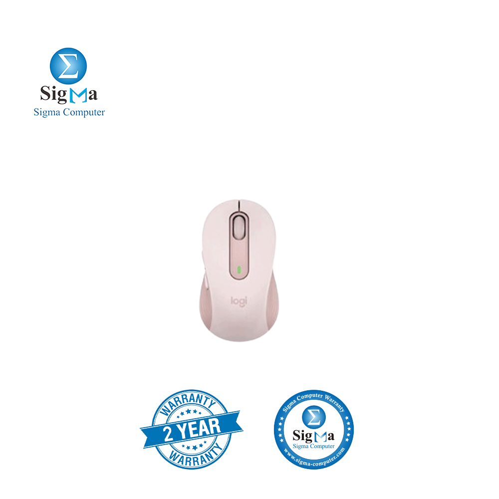 LOGITECH MOUSE M650L Signature Bluetooth Mouse - ROSE-901-006237