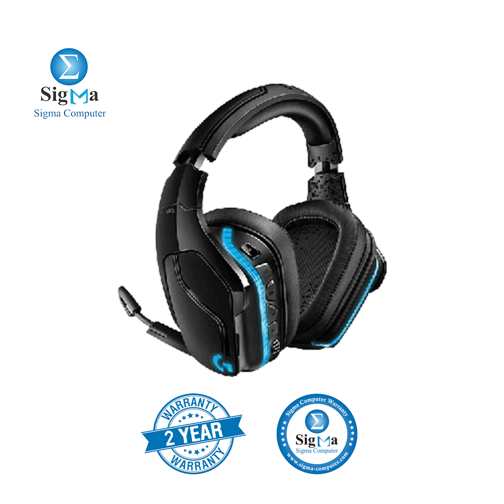 LOGITECH HEADPHONE G935 Wireless 7.1 Surround Sound LIGHTSYNC Gaming Headset 981-000744