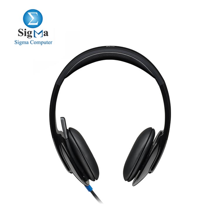 Logitech H540 USB COMPUTER HEADSET With High-Definition sound and on-ear controls