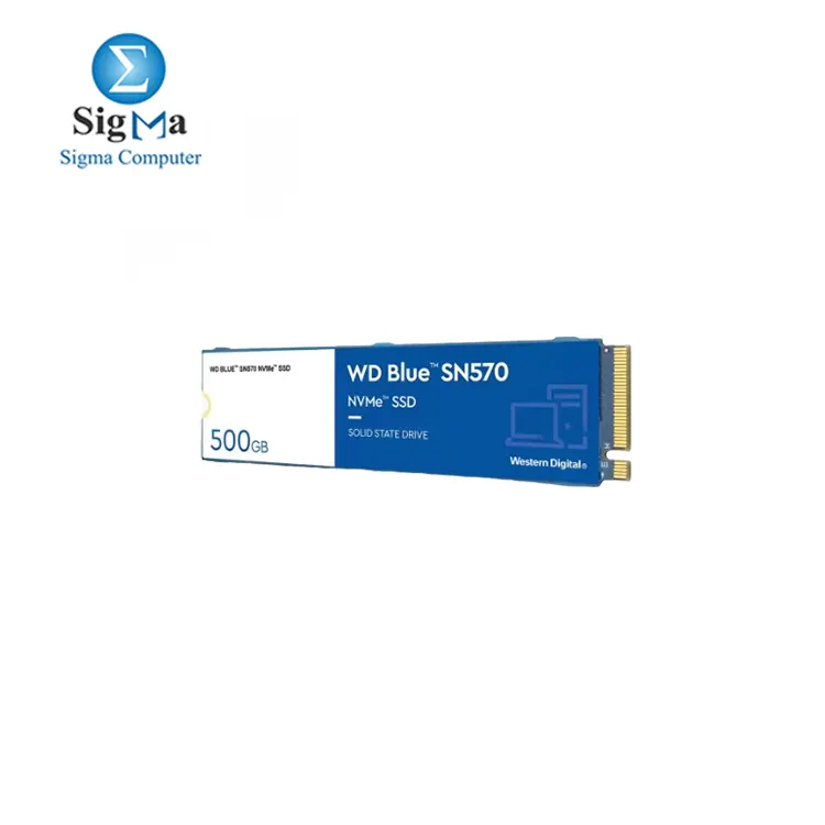 Western Digital 500GB Blue SN570 NVMe    SSD PCIe Gen3 x4 up to 3500 MB S. 