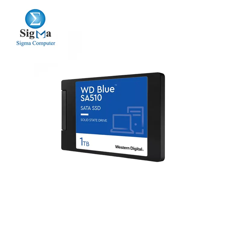 Western Digital 1TB Blue SA510 SATA SSD 2.5”/7mm up to 560 MB/S.