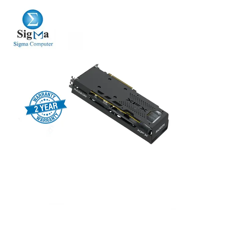 XFX SPEEDSTER QICK 308 RADEON RX 7600 BLACK Gaming Graphics Card with 8GB GDDR6 HDMI 3xDP, AMD RDNA™ 3