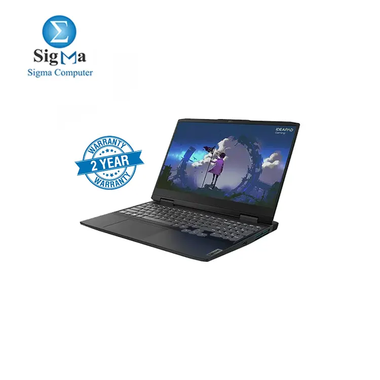 Laptop Lenovo IdeaPad Gaming 3 15IAH7 82S900ENED-Intel® Core™ i5-12500H-NVIDIA® GeForce RTX™ 3050 4GB-8GB SO-DIMM DDR4-3200-512GB SSD M.2-15.6