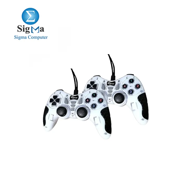 COUGAR EGY 9082 USB Wired Double Gamepad Turbo Controller with Vibration Function