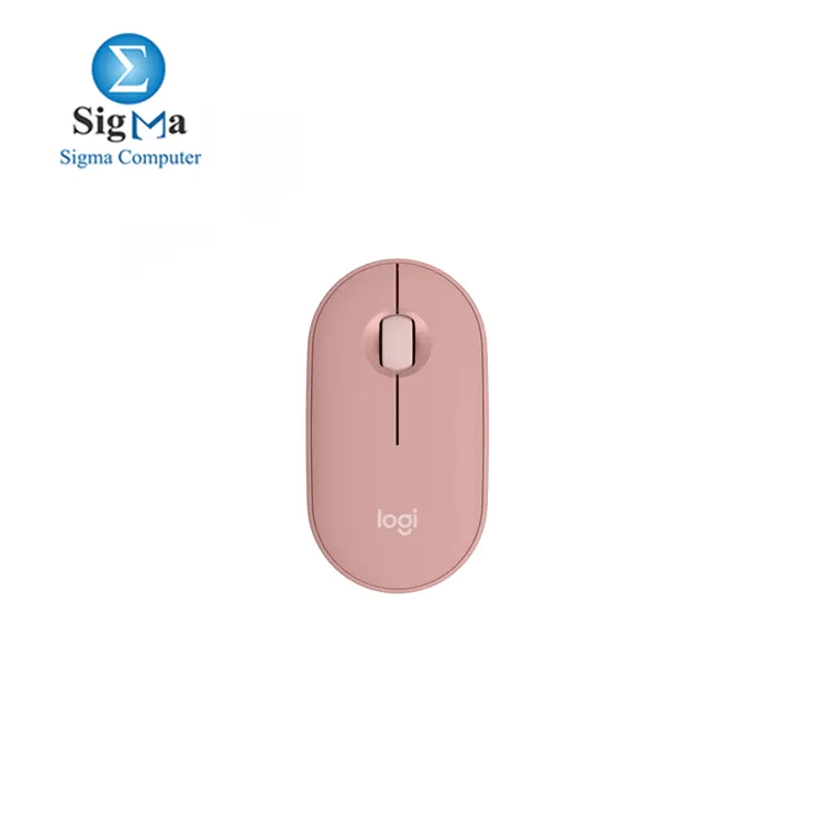 LOGITECH PEBBLE 2 M350S MOUSE AMBIDEXTROUS RF WIRELESS   BLUETOOTH OPTICAL 4000 DPI Tonal ROSE