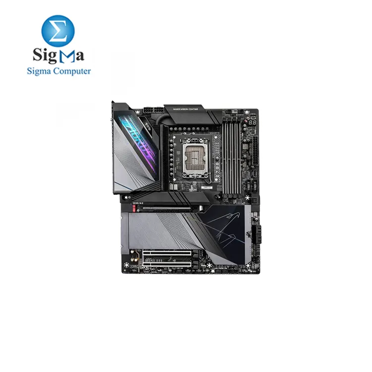 GIGABYTE Z790 AORUS MASTER X LGA 1700 DDR5 Motherboard — 5*M.2, PCIe 5.0, USB 3.2 Type-C, Wi-Fi 7, 10GbE LAN, Q-Flash Plus, EZ-Latch Plus