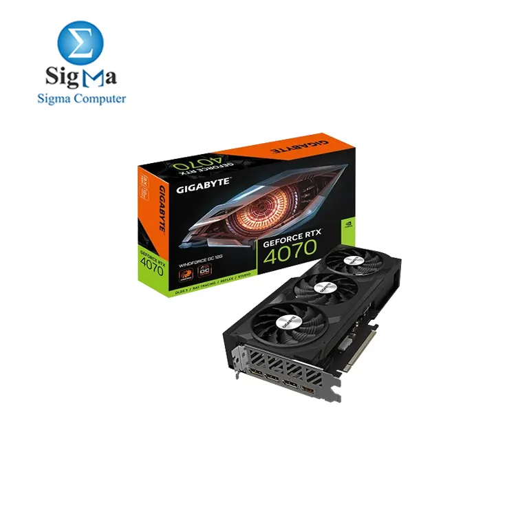 Gigabyte GeForce RTX™ 4070 WINDFORCE OC 12G