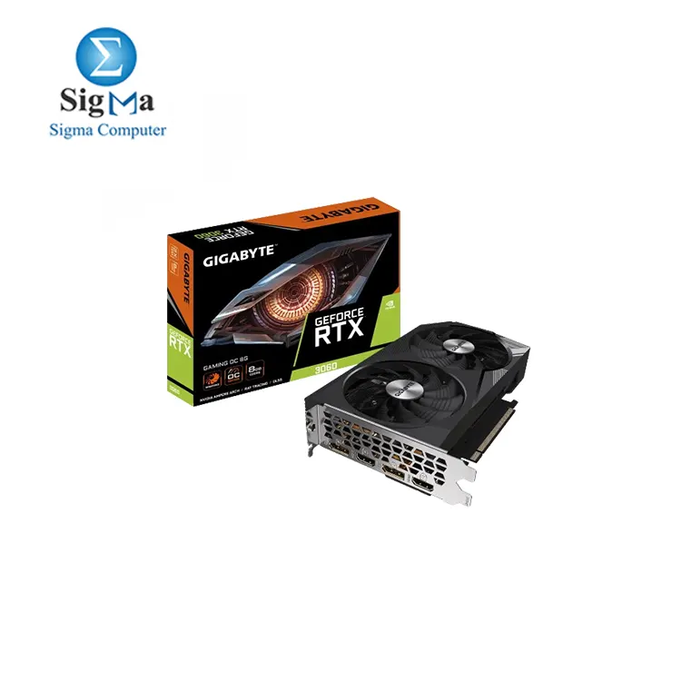 Gigabyte GeForce RTX    3060 GAMING OC 8G DDR6 DUAL FAN