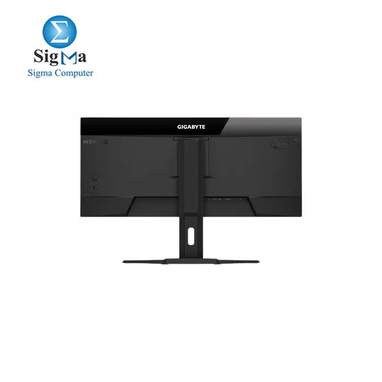 GIGABYTE - M34WQ - 34 IPS Ultrawide Gaming Monitor - WQHD 3440x1440 - 144Hz - 1ms MPRT - AMD FreeSync Premium - Type C KVM - HDMI DP Type C - Height Adjustable - Black.