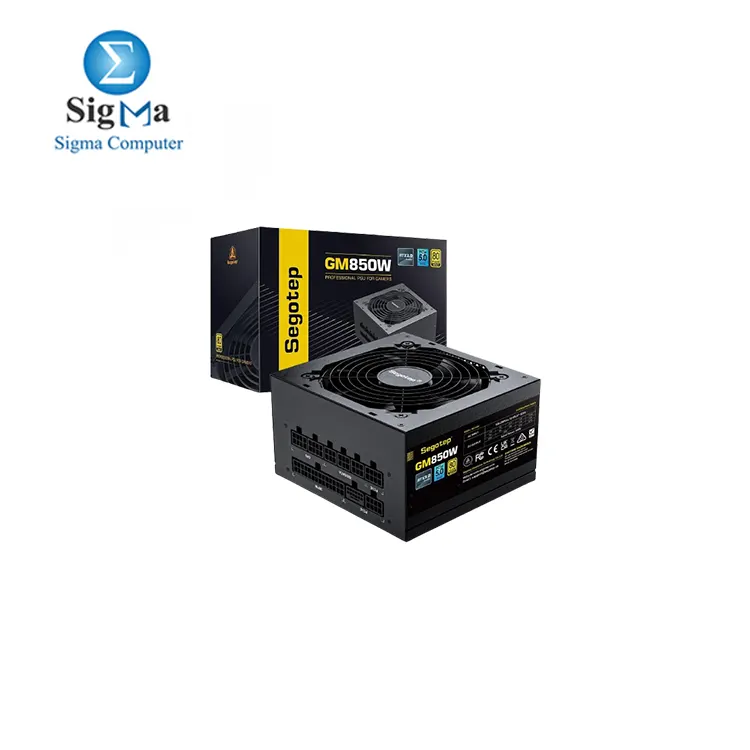 Segotep 850W Power Supply  80 Plus Gold NON Modular PCIe 5.0   ATX 3.0 Gaming PSU