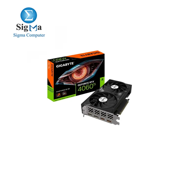 Gigabyte GeForce RTX    4060 Ti WINDFORCE OC 8G.