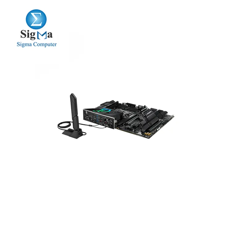 ASUS ROG Strix Z790-F Gaming WiFi II LGA 1700 Intel 14th  13th   12th Gen ATX gaming motherboard DDR5 2.5 Gb LAN 5XM.2 slots with heatsinks PCIe 5.0 x16 SafeSlot with Q-Release WiFi 7 USB 20Gbps rear I O port and front-panel connector.v