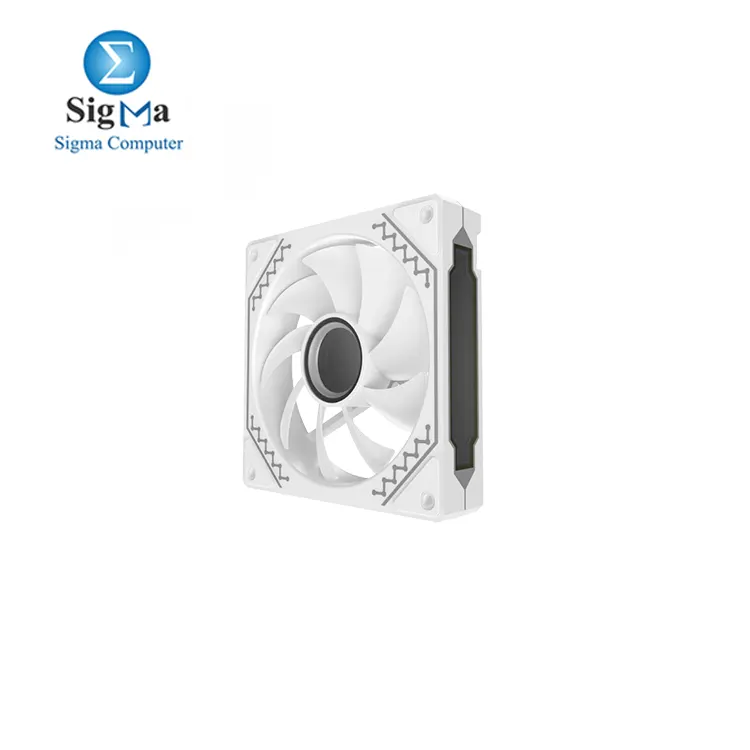 XIGMATEK Starz Pro Arctic ARGB fans  120mm  1500 RPM  47.60 CFM   22.80 dBA  30 000 hours lifespan  with addressable RGB  includes 3 fans  ARGB control box  remote controller  and screws