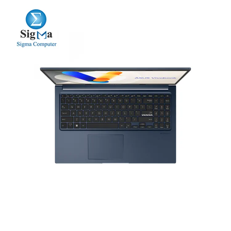 Asus Vivobook 15 X1504VA-NJ005 Laptop Intel Core i5-1335U 512GB SSD 8GB RAM 15.6 Inch FHD 60Hz Intel Iris Xe Graphics FREEDOS  -  Quiet  Blue