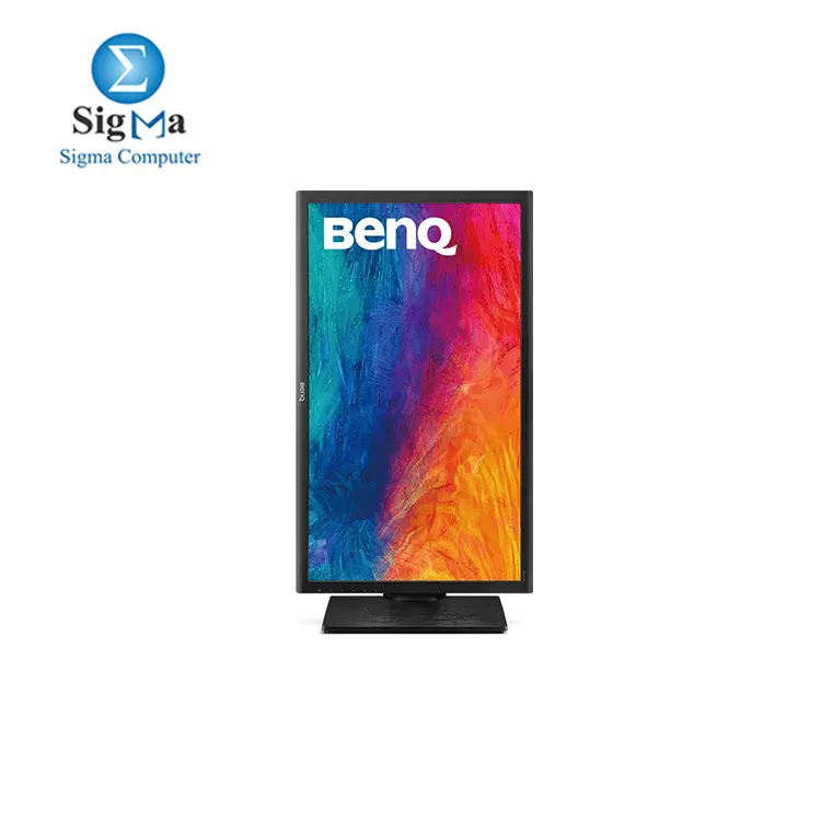BenQ PD2700Q Color Accurate Design Monitor 27 QHD 1440p 100 Rec.709 sRGB IPS Delta E 3 Calibration Report AQCOLOR Pantone Ergonomic Speakers DisplayPort HDMI USB Hub